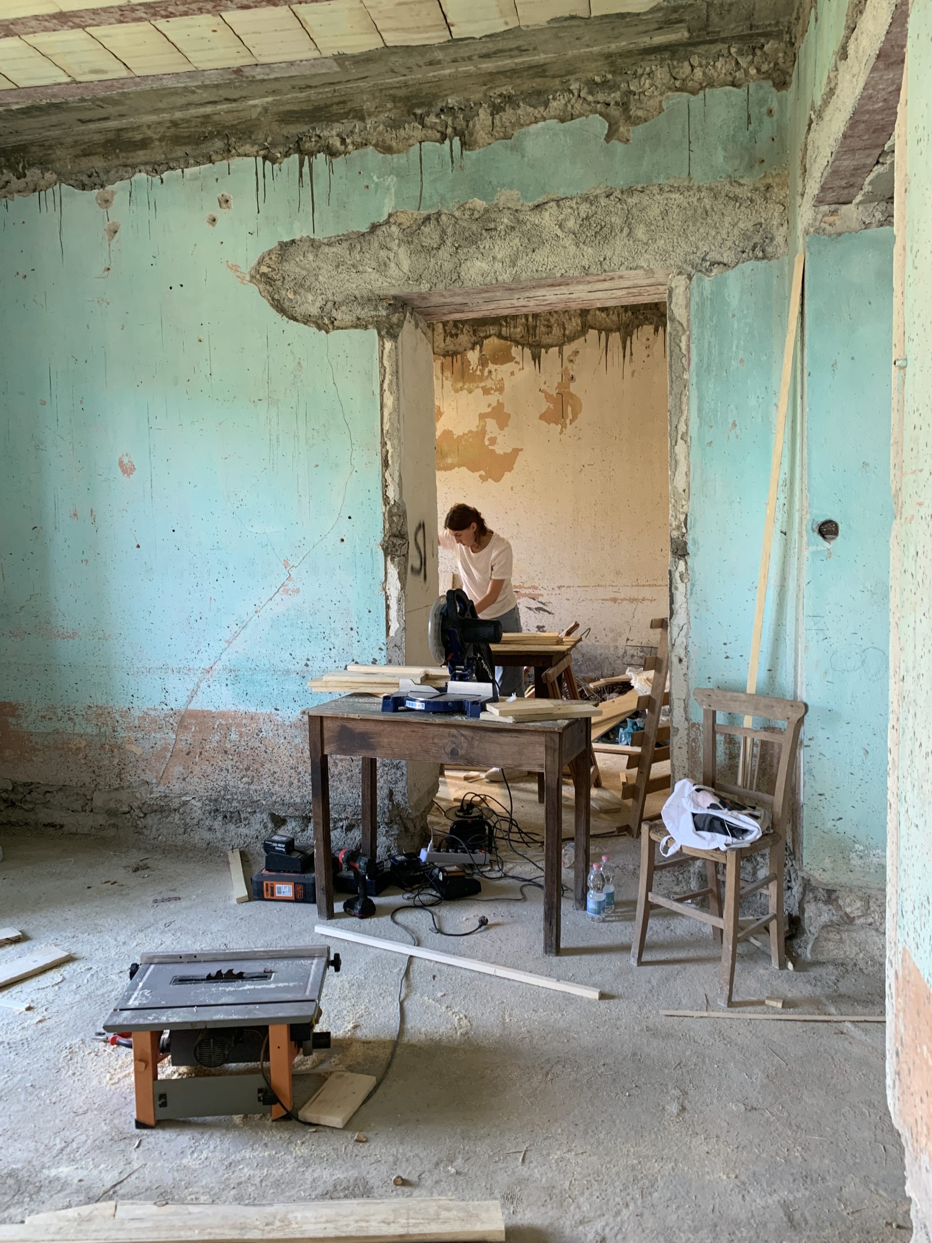 Cantiere Creativo della Casa di Belmondo Stato di fatto della casa