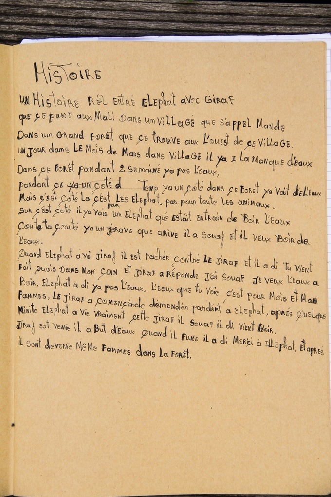 Stories from the front storia creata durante il laboratorio Stories from the front story
